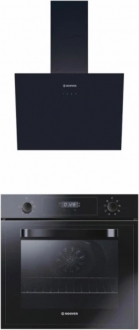 Hoover 2'li Siyah Ankastre Set  + HOT3051BI + HDG6C1GBTK