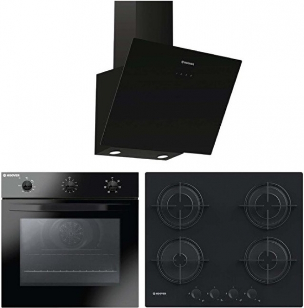 Hoover Siyah Ankastre Set HVW6MBB + HON602B