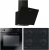 Hoover Siyah Ankastre Set HVW6MBB + HON602B