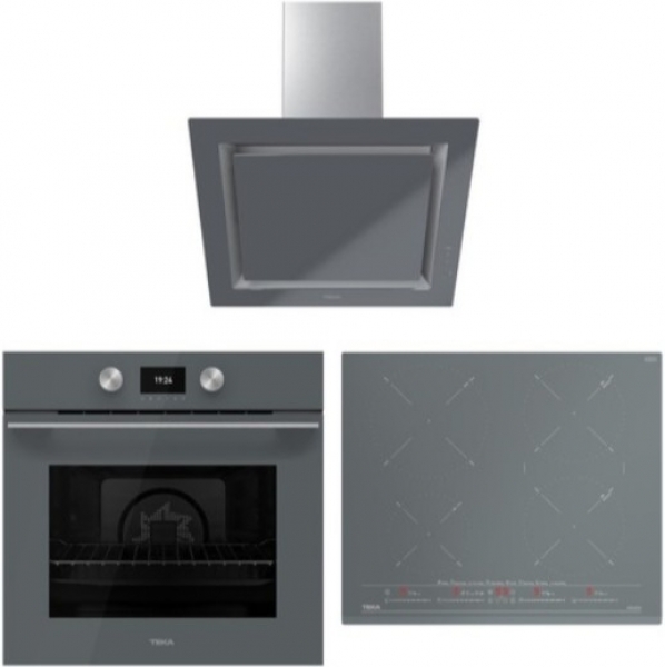 Teka Gri Ankastre Set IZC 64630 ST MST + HLB 8600 ST + DLV 68660 ST TOS