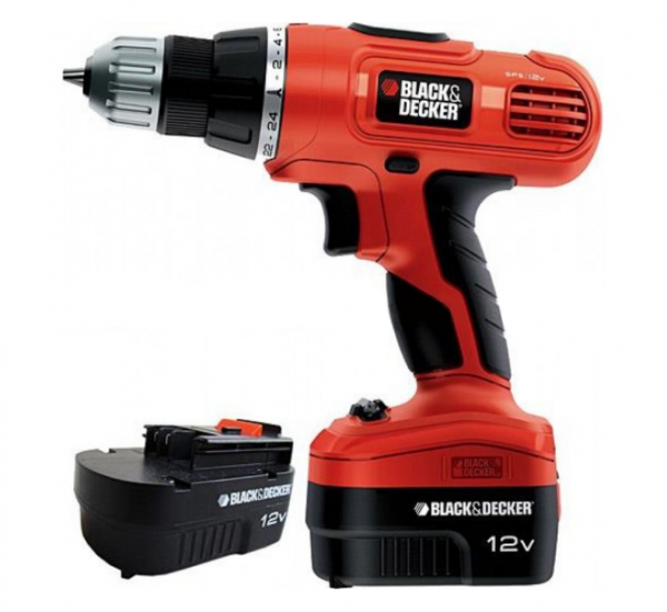 Black+Decker EPC126BK Akülü Matkap