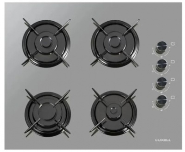 Luxell Gri 2'li Ankastre Set OC88 + A68-SGF3 +