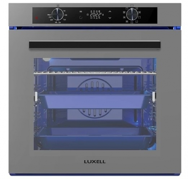 Luxell Gri 2'li Ankastre Set + A68-SGF3 + DA6-835