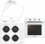 Kumtel Beyaz Ankastre Set 40TAHDF W + B66 - Sf2 (MT) + DA6-830