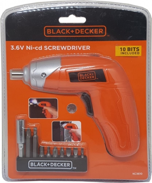 Black+Decker KC3610 Akülü Vidalama