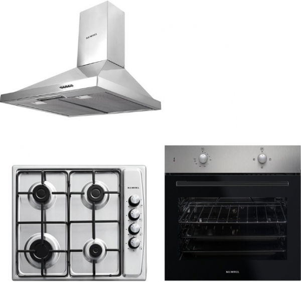 Kumtel Inox Ankastre Set KO-410BF + B66-S2 + DP6-X