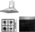 Kumtel Inox Ankastre Set KO-410BF + B66-S2 + DP6-X