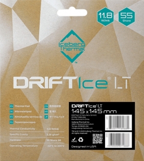 Iceberg DRIFTIce LT 145x145x2 mm Termal Ped