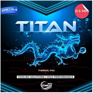 Coolerhope Titan 100x100x0.5 mm Termal Ped