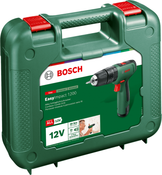 Bosch EasyImpact 1200 (1x1.5Ah) Akülü Matkap (1 Akülü)