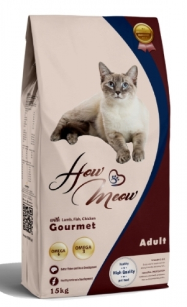 How Meow Gurme Yetişkin 15 kg Kedi Maması