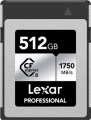 Lexar Professional CFexpress Type B Card Silver Series 512 GB (LCXEXSL512G) CFexpress