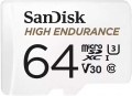 Sandisk High Endurance 64 GB (SDSQQNR-064G-GN6IA) microSD