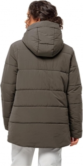 Jack Wolfskin Karolinger Long JKT Kadın Şişme Mont