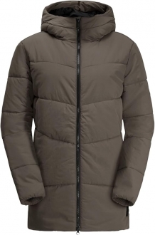Jack Wolfskin Karolinger Long JKT Kadın Şişme Mont
