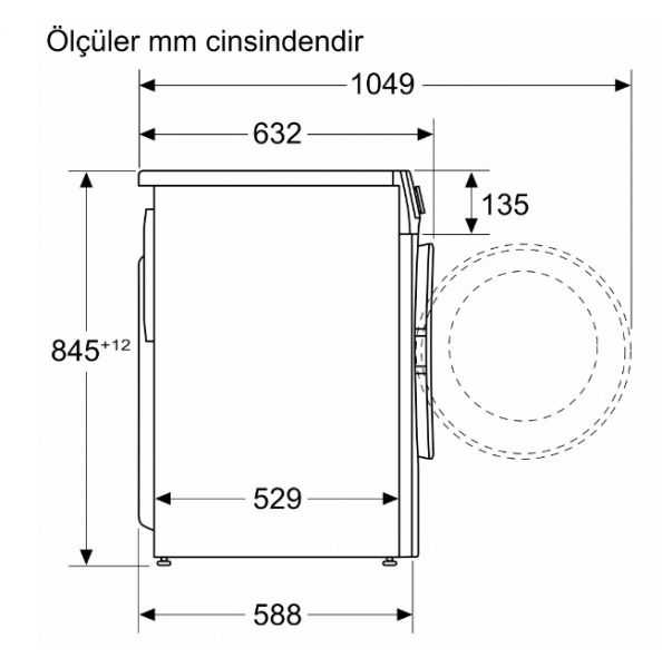 Bosch WGA242ZXTR Çamaşır Makinesi