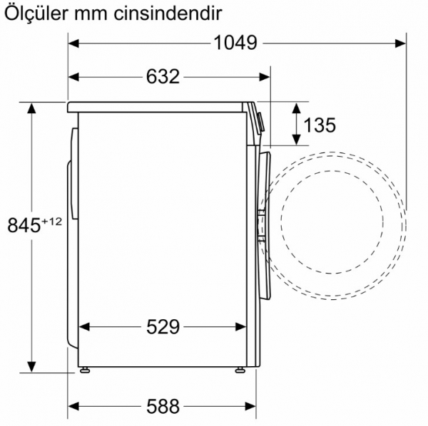 Profilo CGA242Z0TR Çamaşır Makinesi
