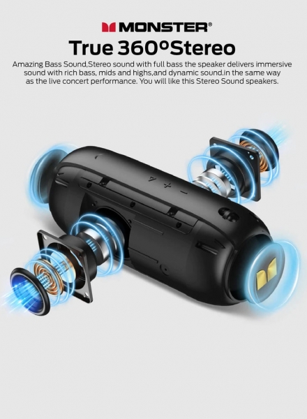 Monster Superstar S320 Bluetooth Hoparlör