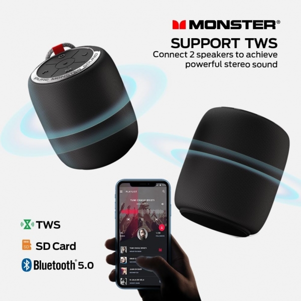 Monster Superstar S110 Bluetooth Hoparlör (5 W)