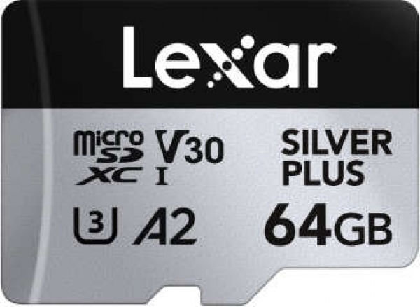 Lexar Professional Silver Plus microSD (64 GB)