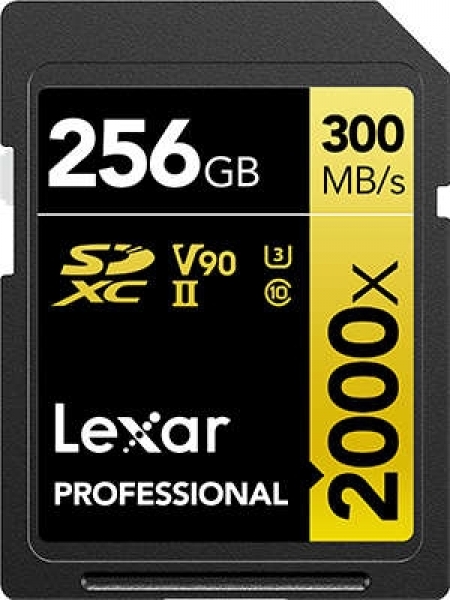 Lexar Professional 2000x SD (256 GB)