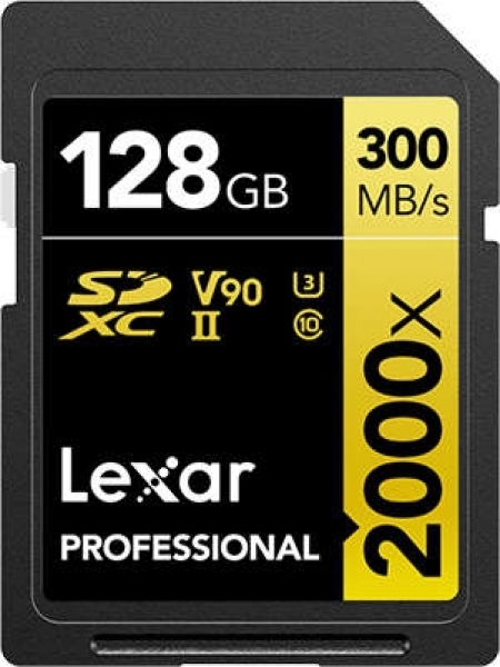 Lexar Professional 2000x SD (128 GB)