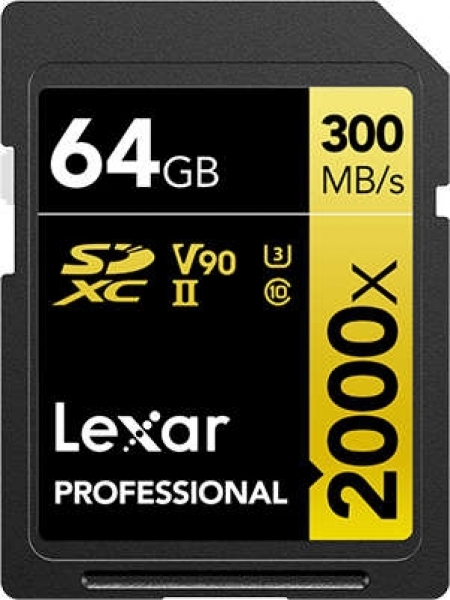 Lexar Professional 2000x SD (64 GB)