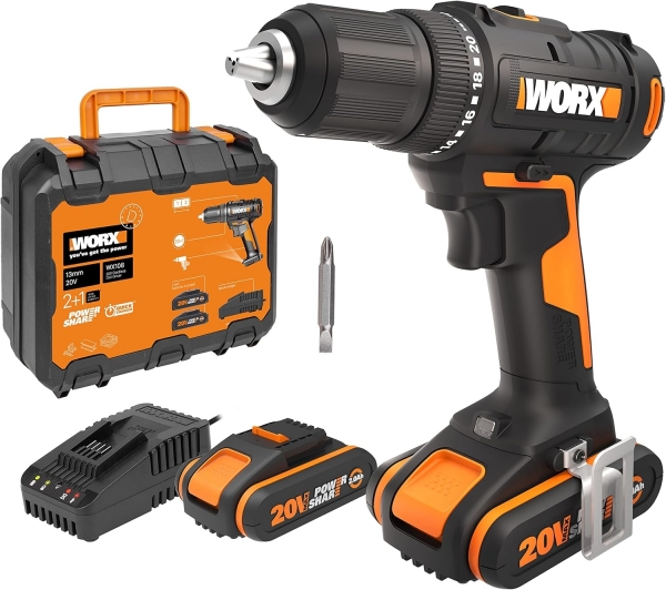 Worx WX108 Akülü Matkap