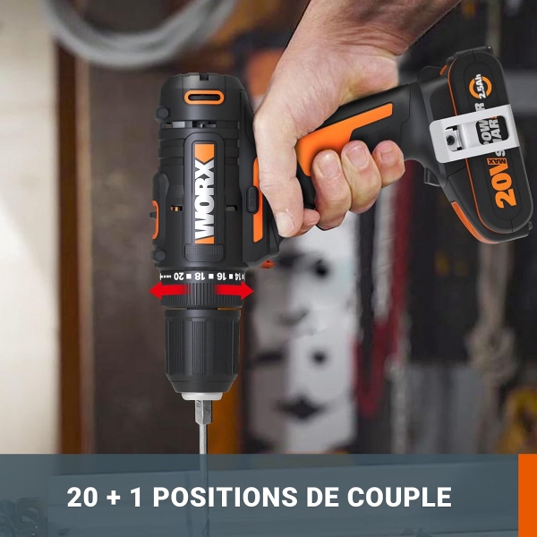 Worx WX108 Akülü Matkap