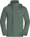 Jack Wolfskin Stormy Point 2L Hedge Green (1111142-4311) Erkek Yağmurluk
