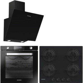 Hoover Siyah Ankastre Set HVW6MBB + HOAT 3150 BI + HDG6C1GBTK