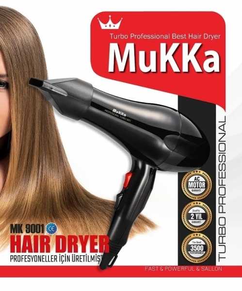 Mukka MK-9001 Saç Kurutma Makinesi