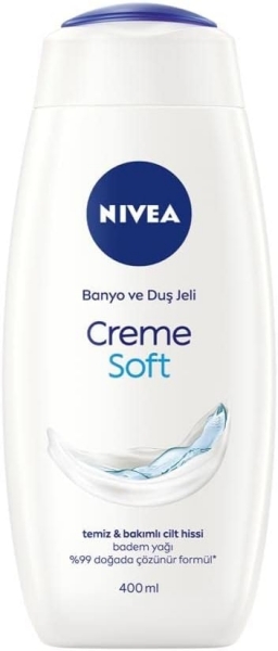 Nivea Creme Soft 400 ml Duş Jeli