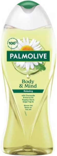 Palmolive Body & Mind Relaxing Papatya Özü ve Doğal Yağ 500 ml Duş Jeli