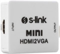 S-link SL-HVC10 HDMI to VGA resim