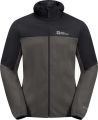 Jack Wolfskin Feldberg Hoody M Slate Grey (1306923-6945) Erkek Rüzgarlık