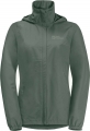 Jack Wolfskin Stormy Point 2L W Hedge Green (1111202-4311) Kadın Yağmurluk