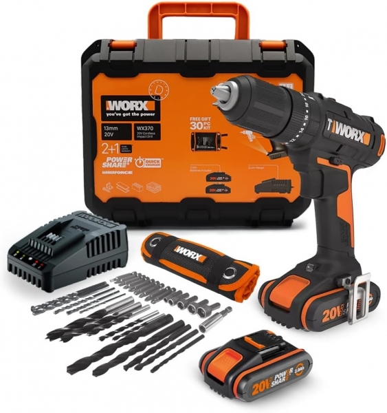 Worx WX370 Akülü Matkap
