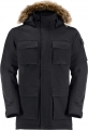 Jack Wolfskin Glacier Canyon Siyah (1107674-6000) Erkek Parka