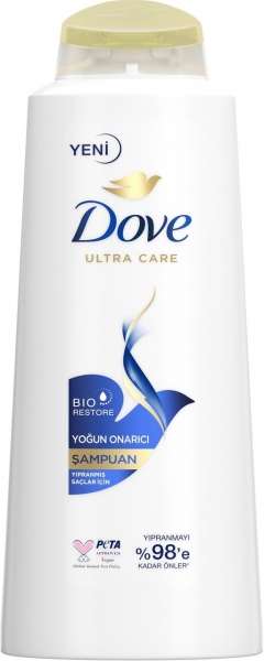 Dove Ultra Care Yoğun Onarıcı Saç Bakım 600 ml Şampuan