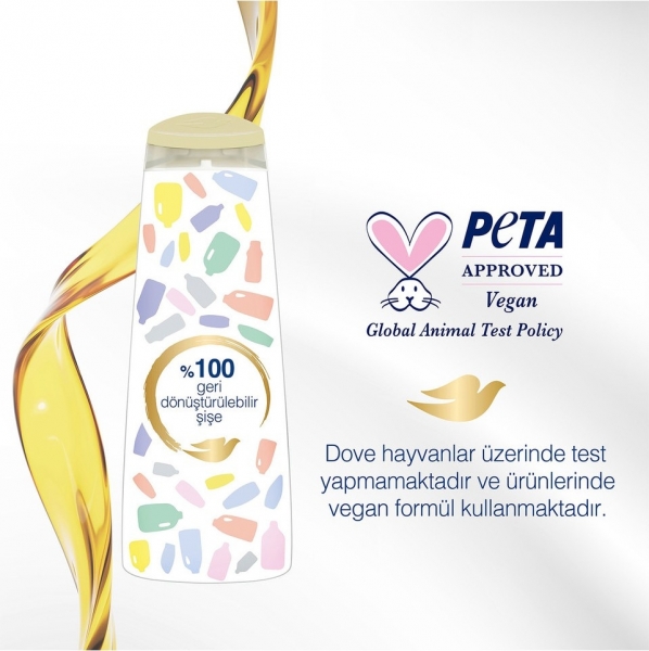 Dove Ultra Care Yoğun Onarıcı Saç Bakım 600 ml Şampuan