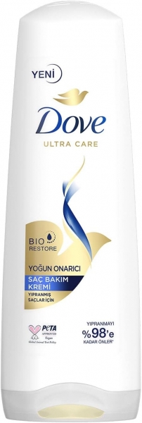 Dove Ultra Care Yoğun Onarıcı Yıpranmış Saçlar İçin 350 ml Saç Kremi