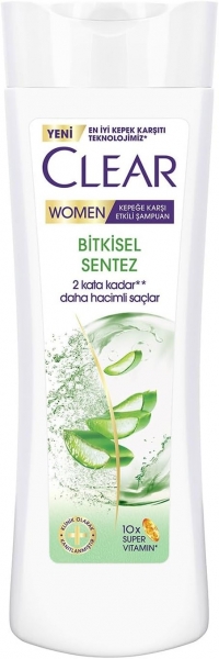 Clear Women Kepeğe Karşı Etkili Bitkisel Sentez 350 ml Şampuan