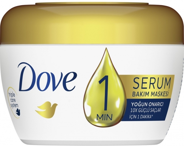 Dove 1 Minute Serum Yoğun Onarıcı Maske 160 ml Saç Kremi