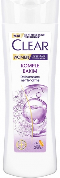 Clear Women Komple Bakım Kepeğe Karşı Etkili 350 ml Şampuan
