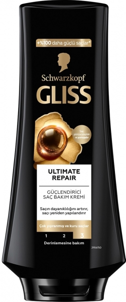 Gliss Ultimate Repair Güçlendirici & Yapılandırıcı Bakım 360 ml Saç Kremi