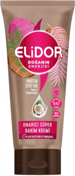 Elidor Doğanın Enerjisi Onarıcı Hindistan Cevizi Yağı 170 ml Saç Kremi