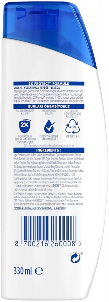 Head & Shoulders Klasik Bakım 330 ml Şampuan (330 ml)