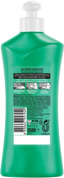 Elidor 7/24 Şekillendirici Belirgin Bukleler Elastin ve Badem Sütü 265 ml Saç Kremi
