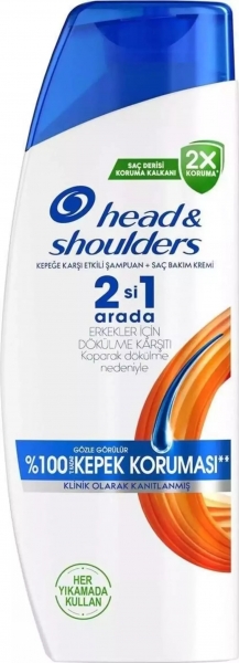 Head & Shoulders Erkeklere Özel Dökülme Karşıtı ve Kepeğe Karşı Etkili 330 ml 2'si 1 Arada